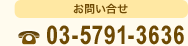 お問い合せ TEL 03-5791-3636